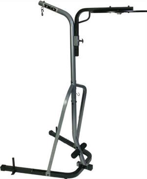 Heavy Bag Stand with Adjustable Speed Bag Platform